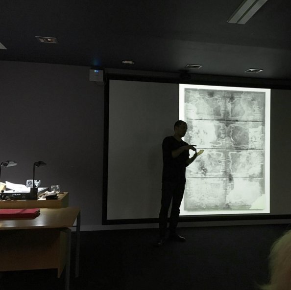 Part time visiting lecturer at #SwanseaCollegeofArt
#UWTSD Artist talk was fun. Looking forward to more :)