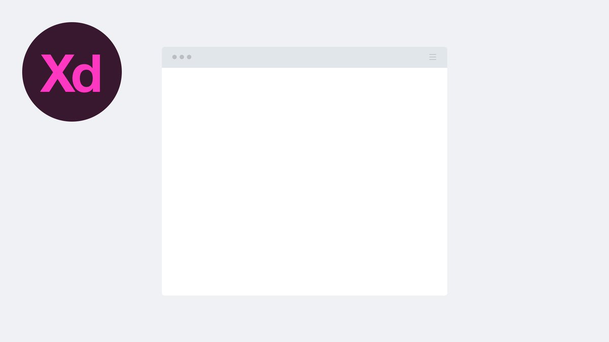 ForeverDansky's tweet image. Draw Browser UI in @AdobeXD Tutorial
[Watch Tutorial] bit.ly/2dOXGaO

#AdobeXD #browserui #UI #userinterface #interfacedesign