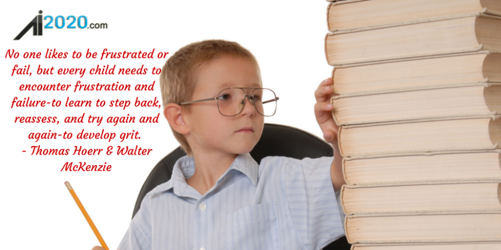 rwcea's tweet image. No one likes to be frustrated or fail, but every child needs to... - Thomas Hoerr &amp;amp; Walter McKenzie