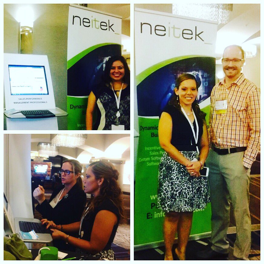 neiteksolutions's tweet image. We are having a blast at the #CEBSummit! Be sure to stop by booth 36 for more info. on Neitek &amp;amp; how we can improve your sales performance!