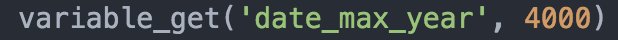 ajschwab's tweet photo. According to #Drupal Date module the year 4000 is when the world will endโฆ #themoreyouknow #wut #noseriouslyWHY ? https://t.co/R2X6oyTOGS