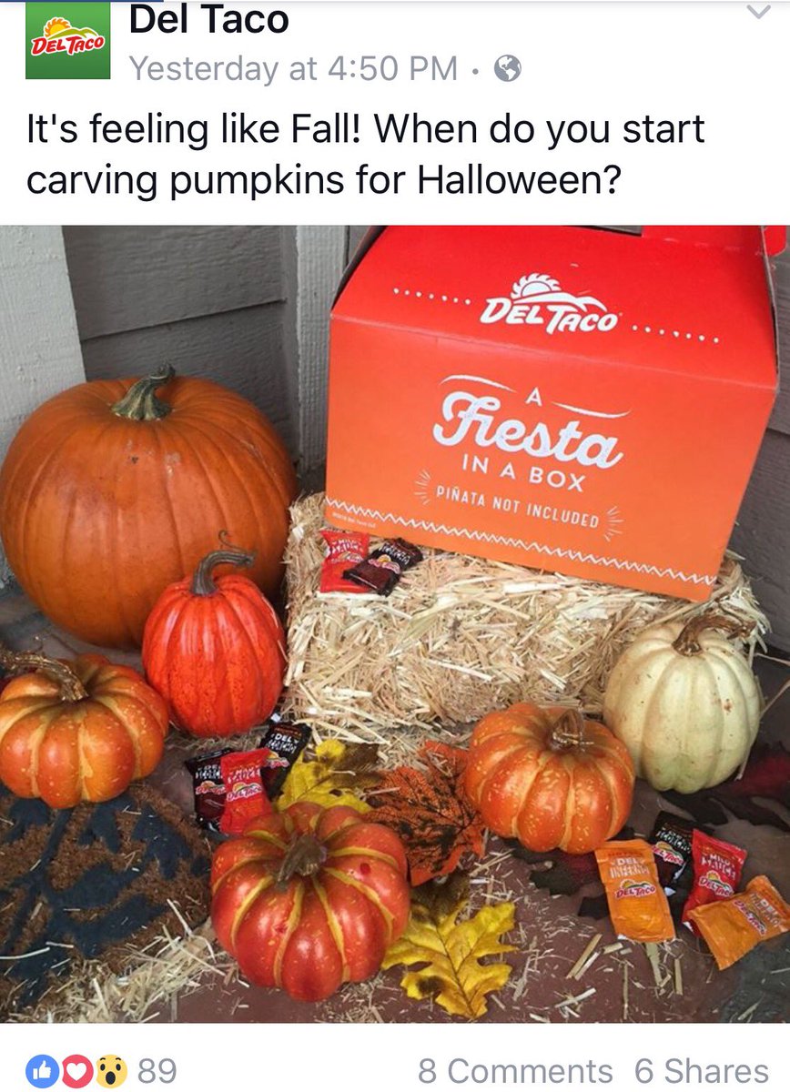 BREAKING: Taco Chain Totally Nails Timely Social Media Post With Photo Of Product Next To Pumpkins