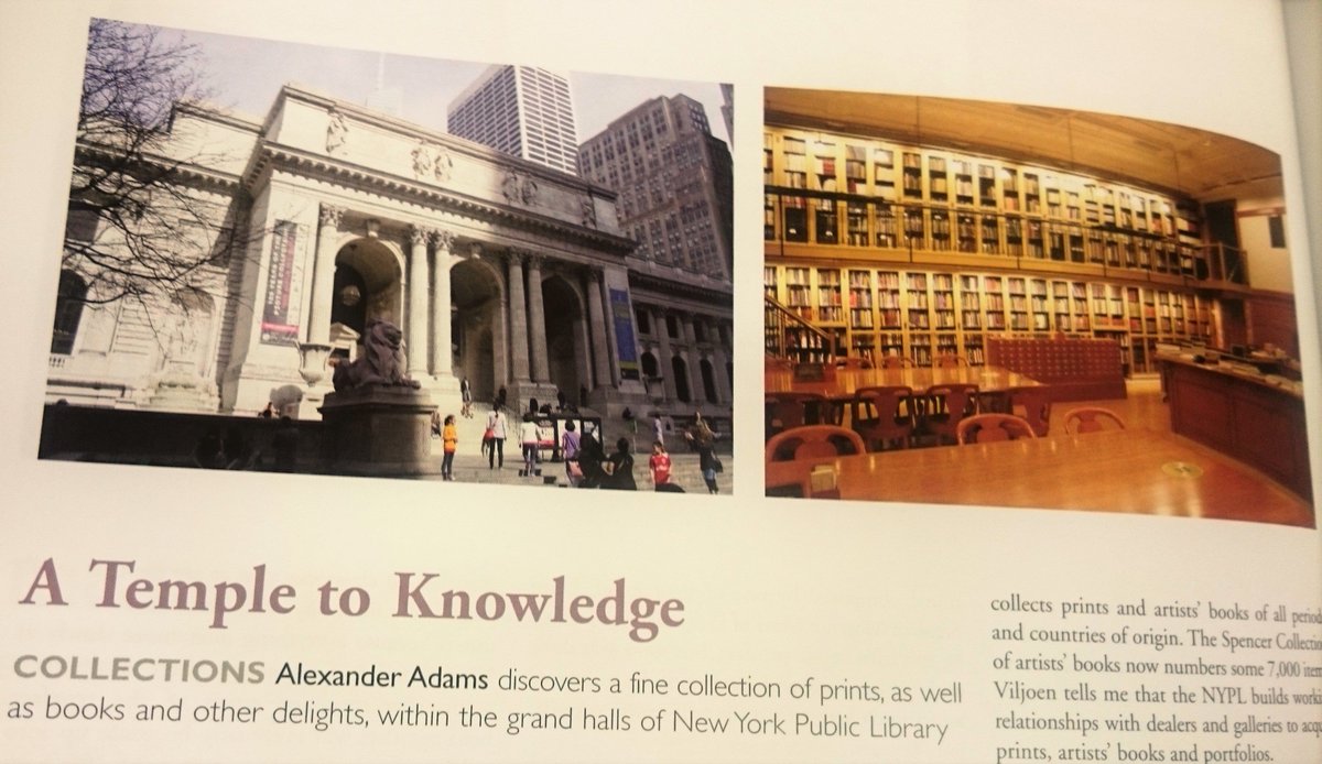 CelloPress's tweet image. #PrintmakingToday #Issue99 Alexander Adams reviews the beautiful Spencer Collection of fine illustrated books @NYPLArt @NYPL