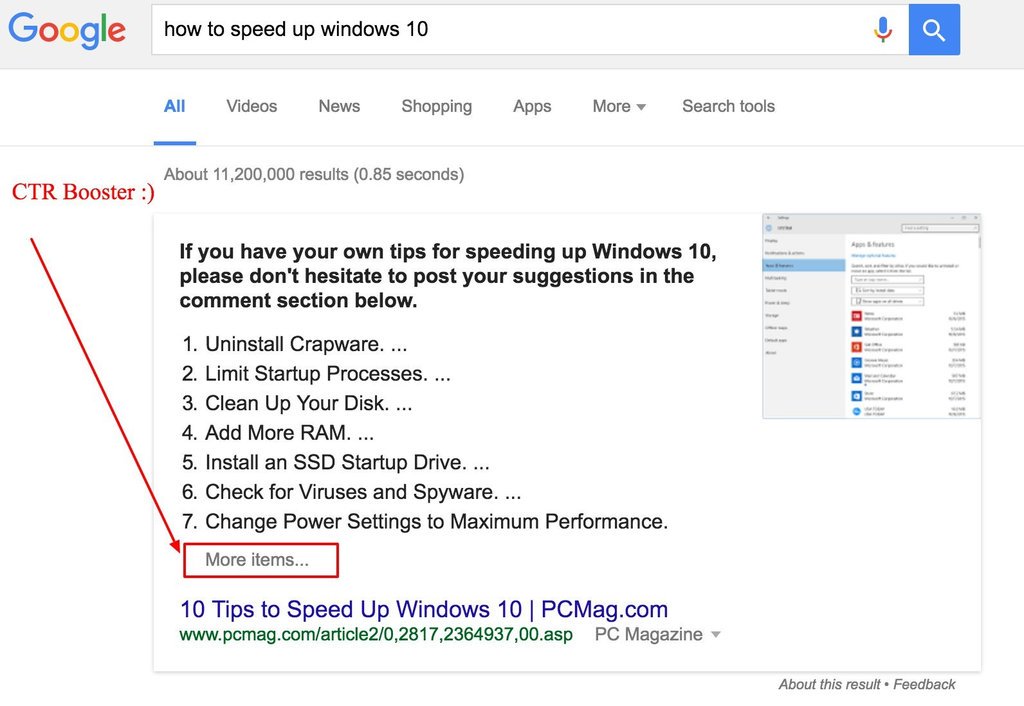 SEO : Want your Featured Snippet CTR to jump? Do this instead... #semrushchat #SEO … x.com/SEO/status/788…)