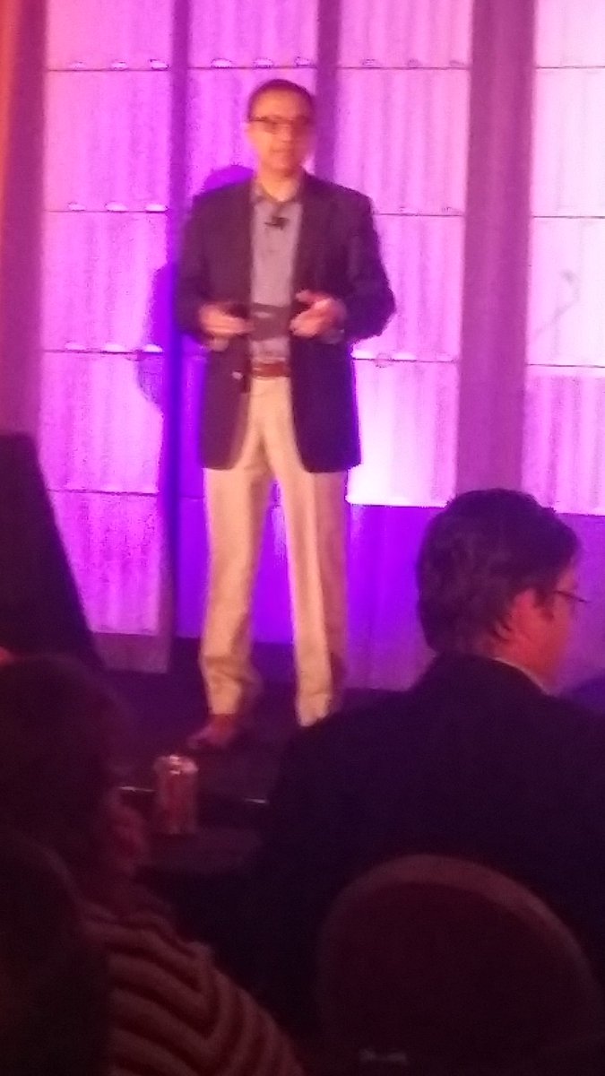 FINEOS's tweet photo. 'How APIs help you reach the Digital Customer' - Professor Mohan Subramaniam @fineos #FINEOSglobalsummit16 https://t.co/gFrS4NSSPr