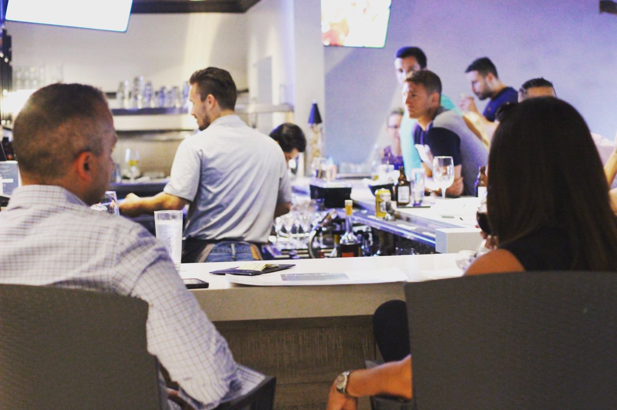 Front-house bar is open and serving your favorite drinks and a full menu. Join us for lunch or watch the Cubs tonight! #flytheW #greekfood