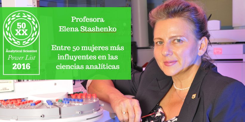 #OrgulloUIS Profesora Elena Stashenko listada en el top 50 #powerlist 2016 #womeninscience vía <a href="/tAnaSci/">The Analytical Scientist</a> ->ht.ly/CCQT305kQcg