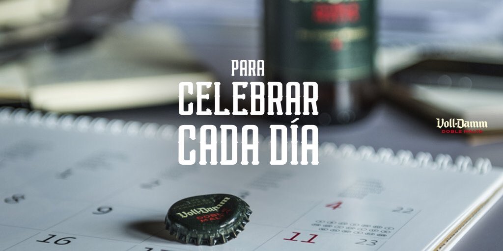 Cada día puede ser un gran día para brindar con una Doble Malta. #SelloDobleoNada #volldamm