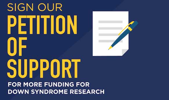 GDSFoundation's tweet photo. We need more funding for #DownSyndrome research! Add your name: https://t.co/5MCELTkz86 #DSAM https://t.co/vVUCWnRZna