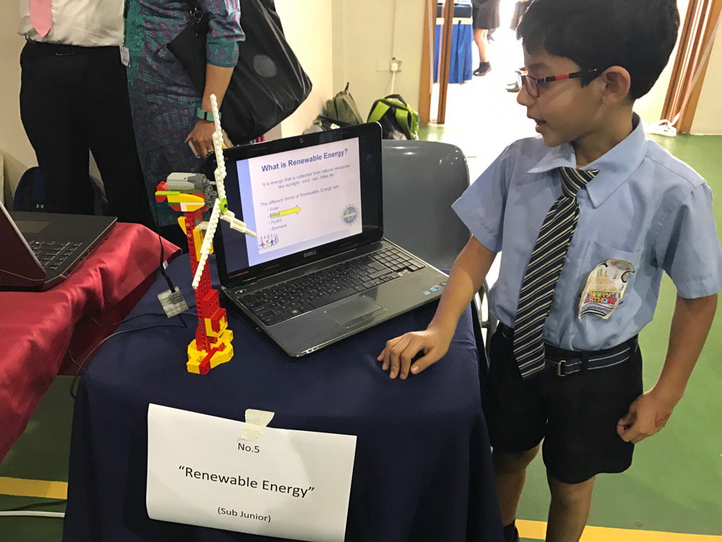 KNargish's tweet photo. So many students worked around the renewable energy theme...@DxbModern #innovationmela https://t.co/ZVGE8qJOMF