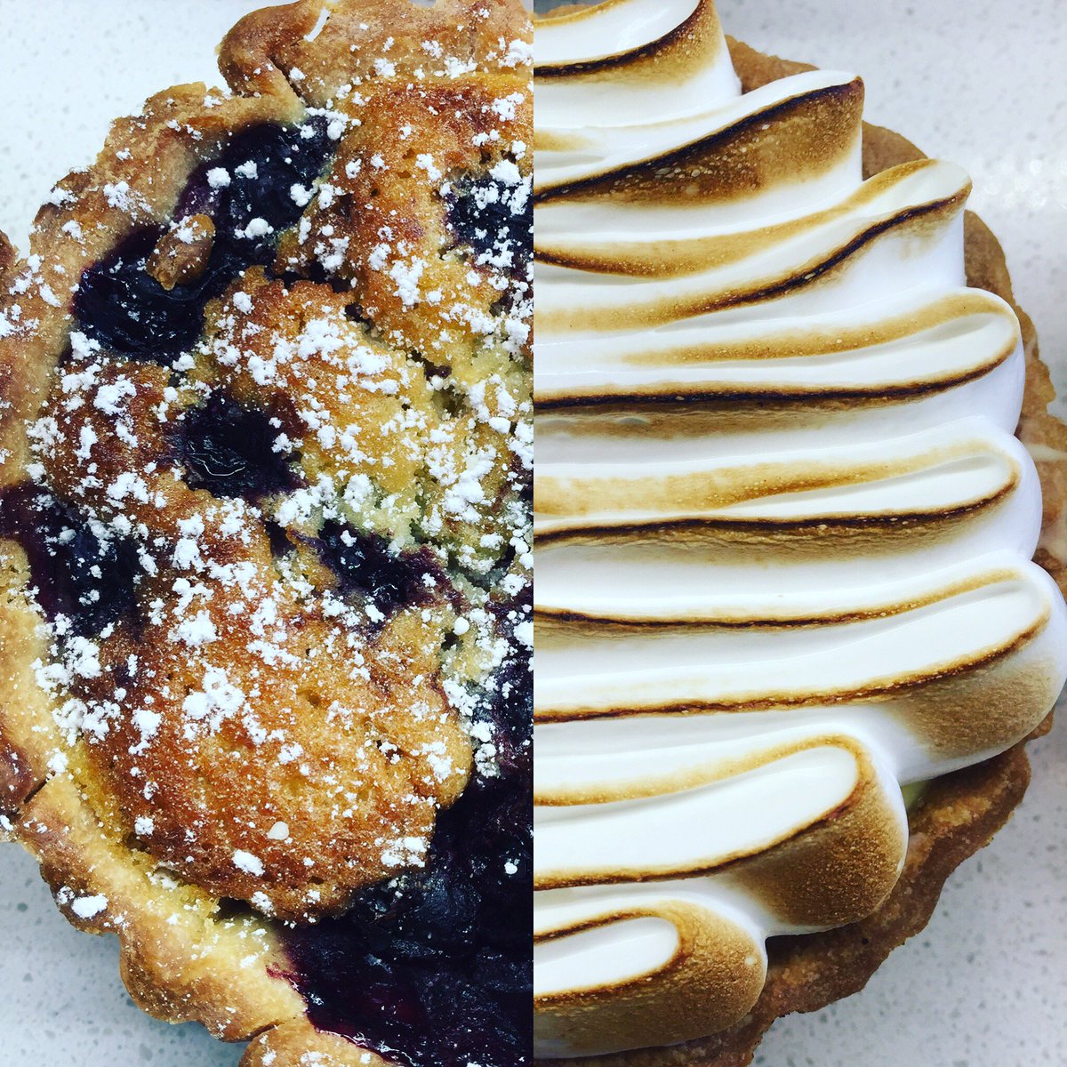 LaBoulangerieNO's tweet photo. Double Trouble from the #sweetcase... #tartelette #love #bakery #nolaeats #sweets https://t.co/1lfW4s9n9C