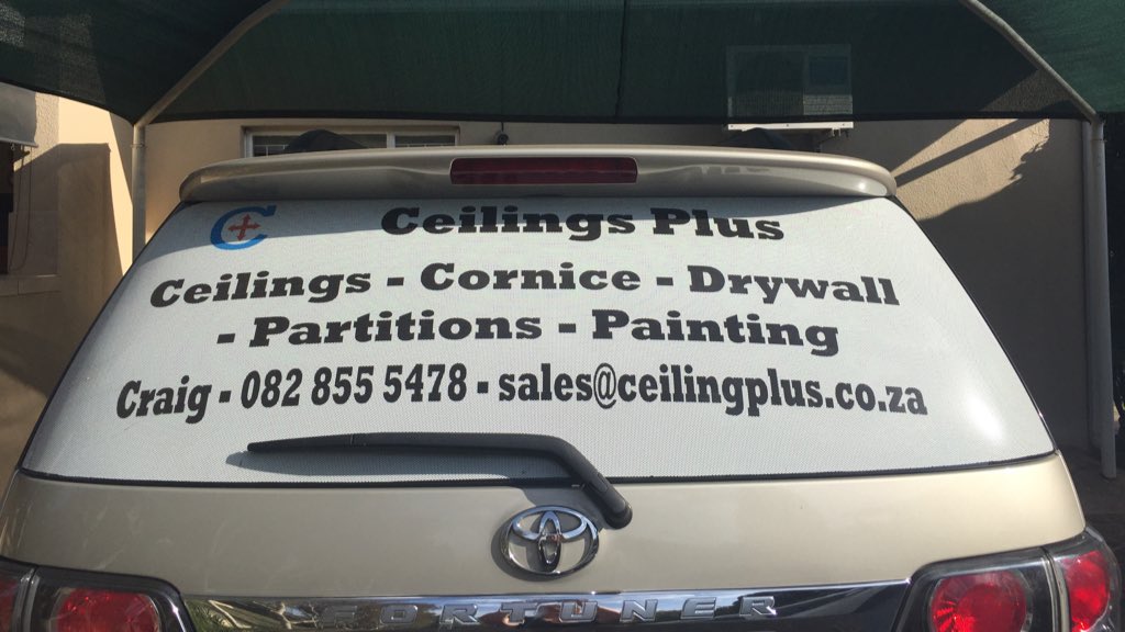 Ceiling_Plus's tweet photo. Now you know it's your favorite construction company driving around. Be sure to visit https://t.co/5UB9MovAyU or Craig himself #ceilingsplus https://t.co/QU0O5JrUn8