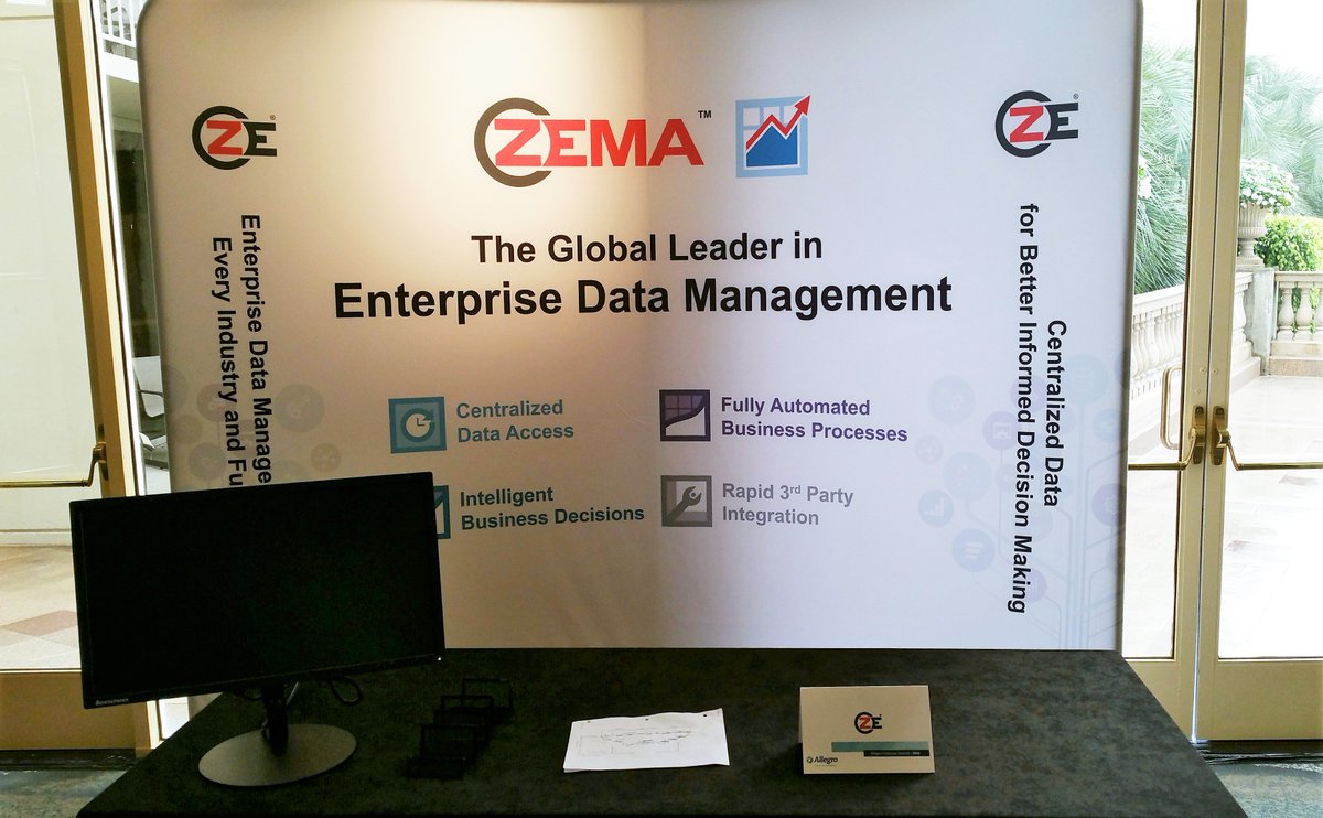 ZemaGlobal's tweet photo. We collect, validate and secure data like no other #ZEMA Solution, Learn more at @ZEPowerGroup table. #AllegroSummit @allegrodev https://t.co/HoDKcAud2h