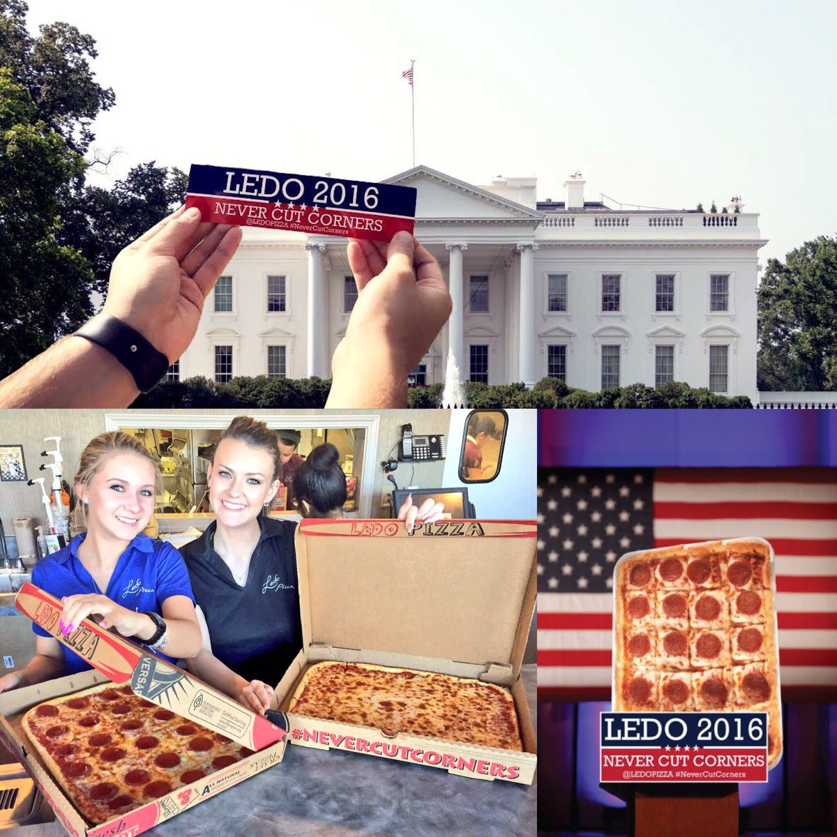 LedoPizza's tweet photo. #DebateNight Giveaway
RT for a chance to win a $25 #LedoPizza Giftcard (1 winner) or win a #Ledo2016 Sticker (10 winners) ends 10pm 10/19/16 https://t.co/eKWTWznfBN