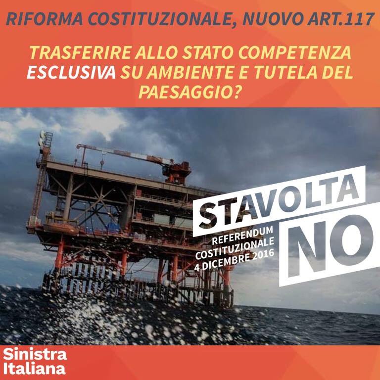«Renzi autorizza la Global Petroleum alla ricerca di idrocarburi nell'Adriatico. E vuole ancora più potere? #stavoltaNO»
Annalisa Pannarale