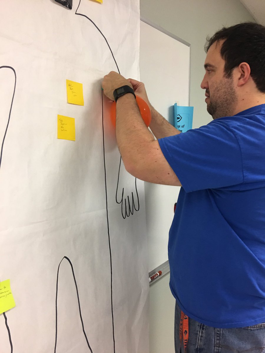 NISDHSSocSt's tweet photo. Balloon Biceps for Sam Houston! Only the cool teachers get to teach like this! @DBQProject #tlap #nisdstrong #modeldepartment #nisddbq https://t.co/NmA058dJM5