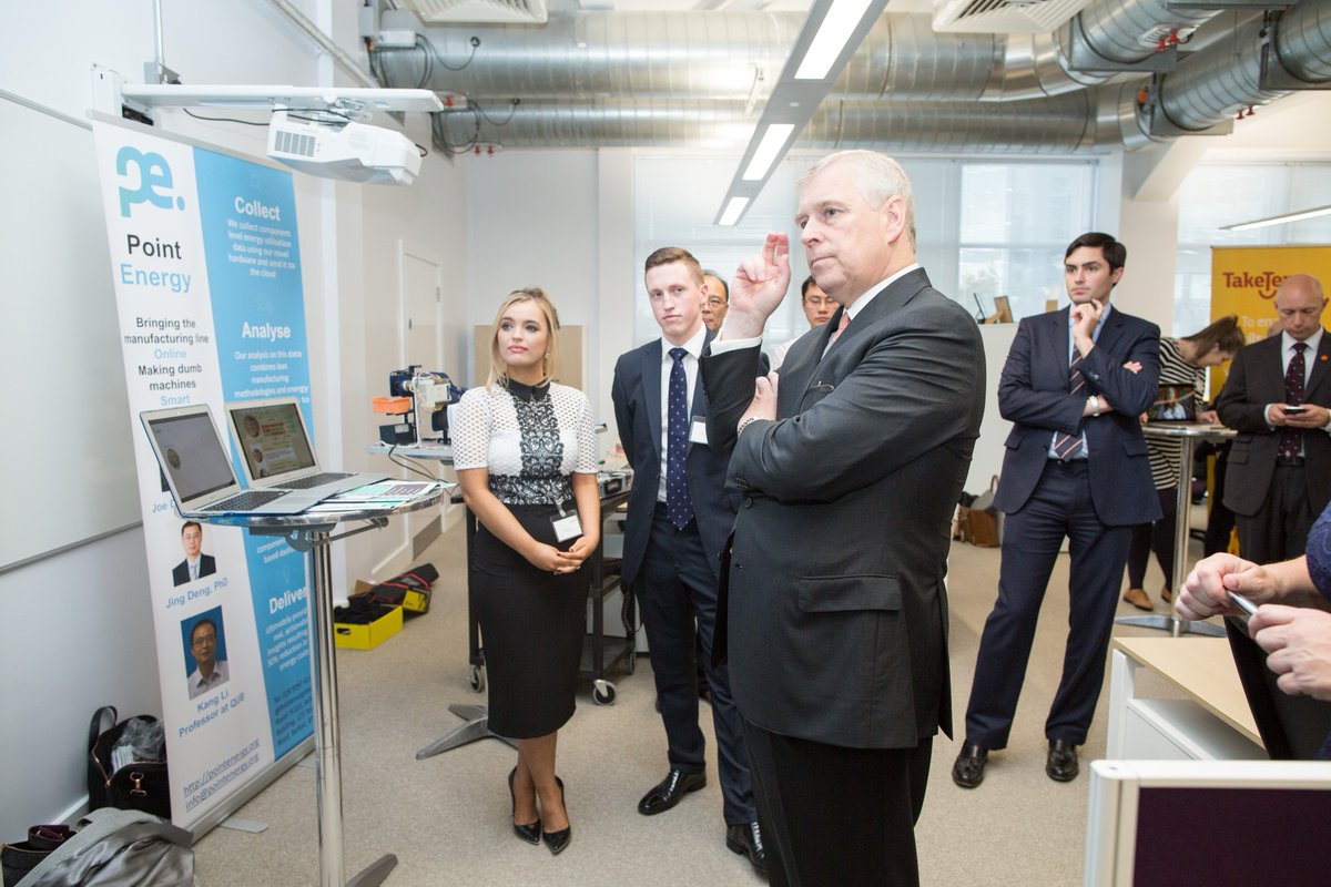 It was great meeting HRH @TheDukeOfYork at the opening of @CatalystIncHQ Concourse III on Monday - really positive feedback! #Startup