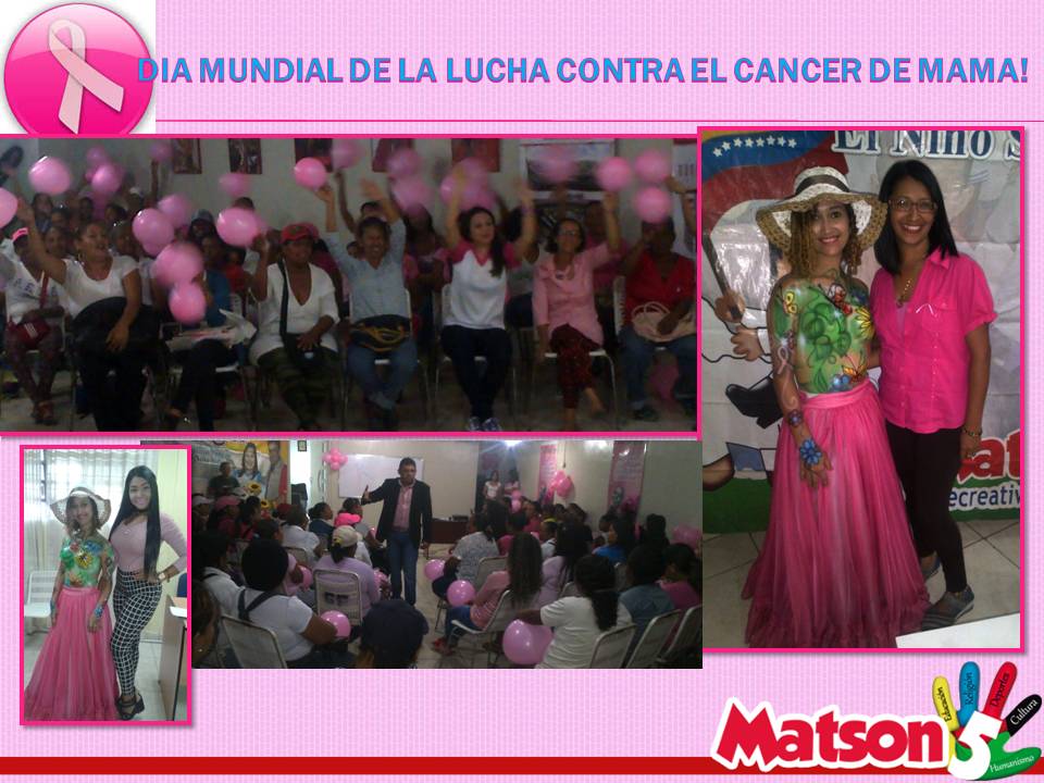 Merlinjch's tweet photo. @matson_caldera entre cantos y bailes celebraron día MUNDIAL DE LA LUCHA CONTRA EL CÁNCER DE MAMA junto a la primera Dama del MUNICIPIO. https://t.co/hQ1muehM1w