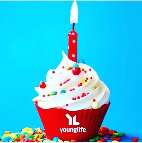 IndependentYL's tweet image. Birthday club tonight. Meet at the Mitchell's in athletic clothes and $5. Happy Birthday, Younglife! #yl75