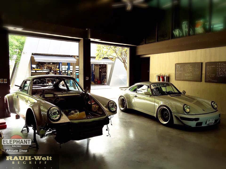 ElephantRacing's tweet photo. Thailand | The Project is coming alive! #rwbthailand https://t.co/aWwgp2NRL1 #Porsche #Porsche911  #PorscheRWB #RWB https://t.co/lHdUpyiIfh