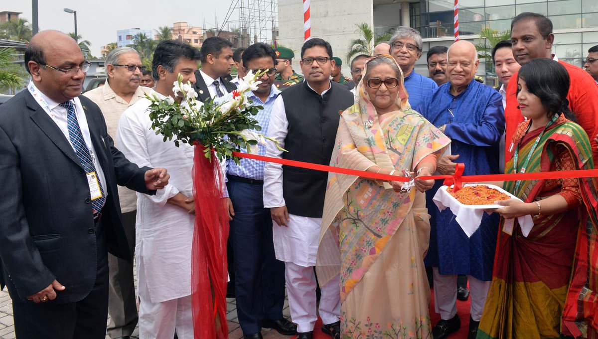 albd1971's tweet photo. #Bangladesh's largest digital expo #DigitalWorld2016 inaugurated by HPM #SheikhHasina https://t.co/pUSnNDb2D1 #DigitalBangladesh #ICT https://t.co/Oq6r2dyPYq