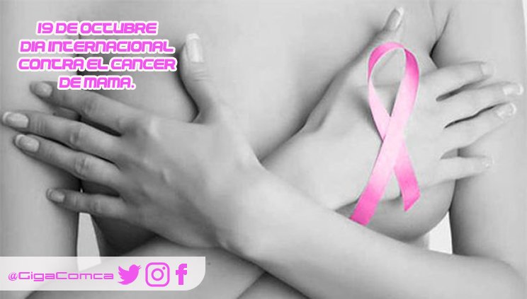 GIGACOMCA's tweet photo. Detectar el #CancerDeMama esta en tus manos!... #Tocate #Detectalo #19DeOctubre #Seno #TocateSinMiedo https://t.co/XkwtMqKTLT
