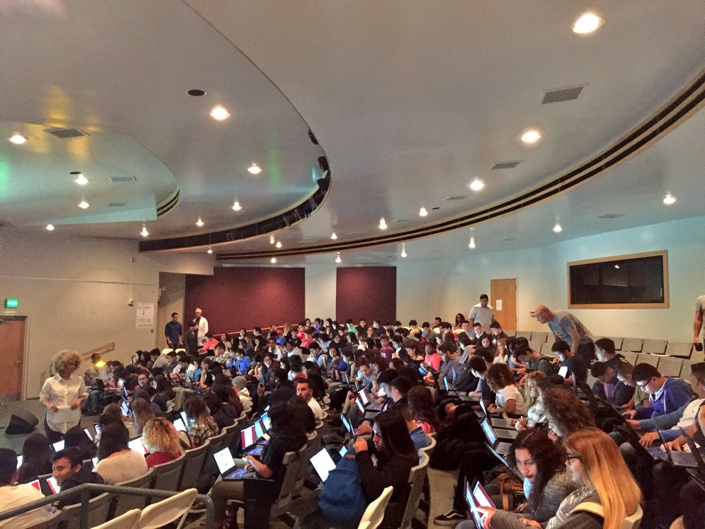 RyanDSmithEdD's tweet photo. While @PiratesPHS 10th/11th graders take the PSAT, seniors are learning about college apps and FAFSA and working with @Naviance. 👍#WeArePUSD https://t.co/SWwG7h5dIR