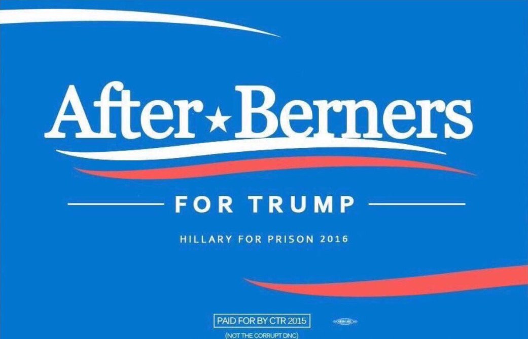 AnthonyATruther's tweet photo. #AfterBernersForTrump Found this picture, had to share it. #RiggedElections #StolenNomination #VoterFraud #TrumpPence16 M.A.G.A! https://t.co/p2mOGAzL6s