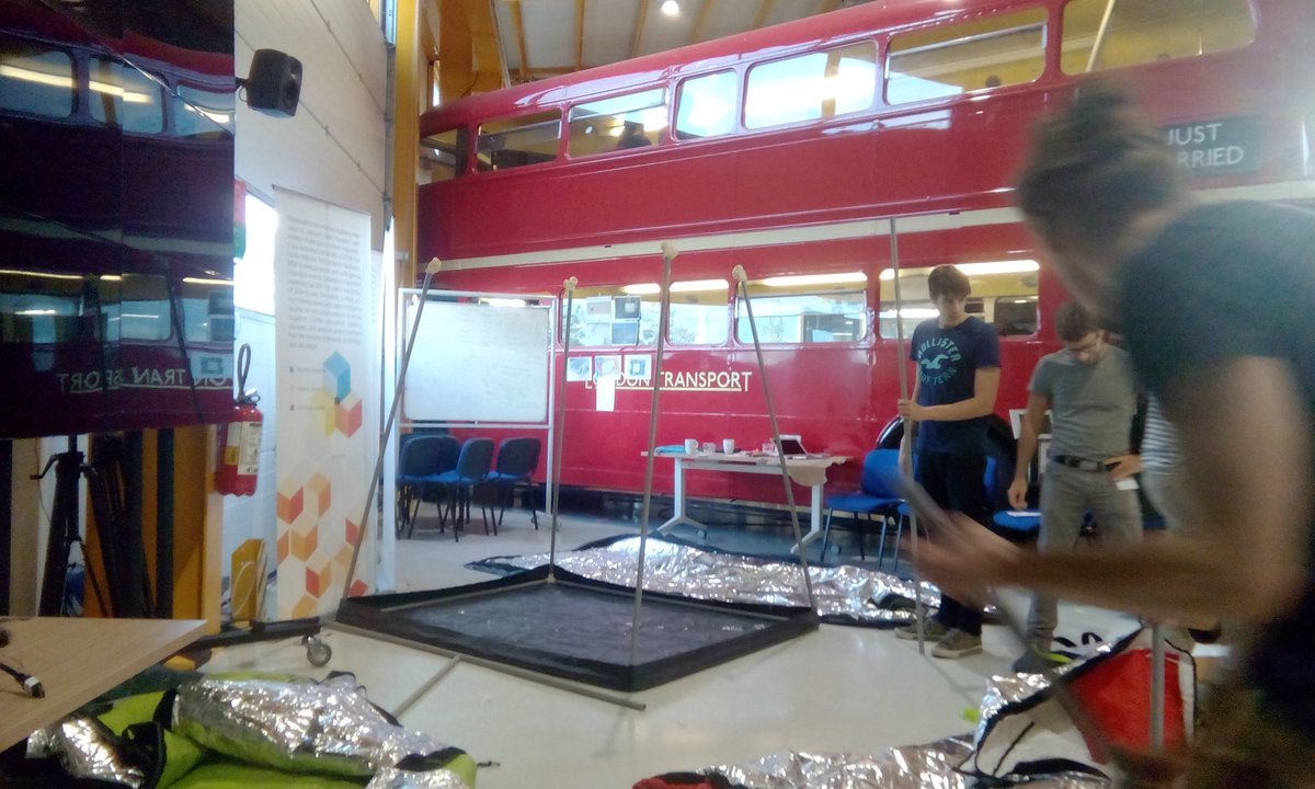 HScienceAdvisor's tweet photo. Challenge #winterhyde #shelter #competition at @CERN @IdeasCERN #cbicern by @HumanitarianLab https://t.co/JClKgPfHhc