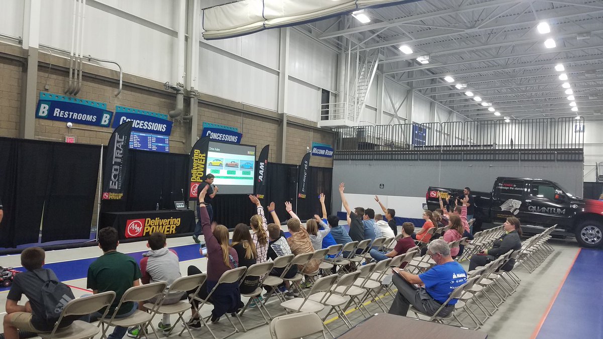 DauchCorp's tweet photo. Getting kids excited about #STEAM careers at today's #autoSTEAM16 at @MacombCollege. They are our future designers, engineers &amp; artists! https://t.co/sqrHCg9W5n