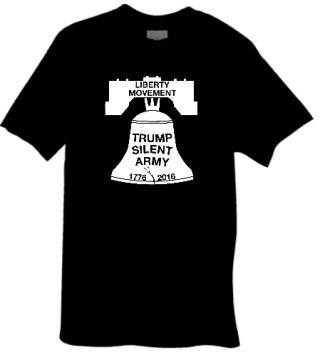 TrumpSilentArmy's tweet photo. Shop our Black Liberty Movement shirt: https://t.co/ov1xXMGqnn #MakeAmericaGreatAgain #VoteTrump #Trump2016 https://t.co/9aHmNi0A2p