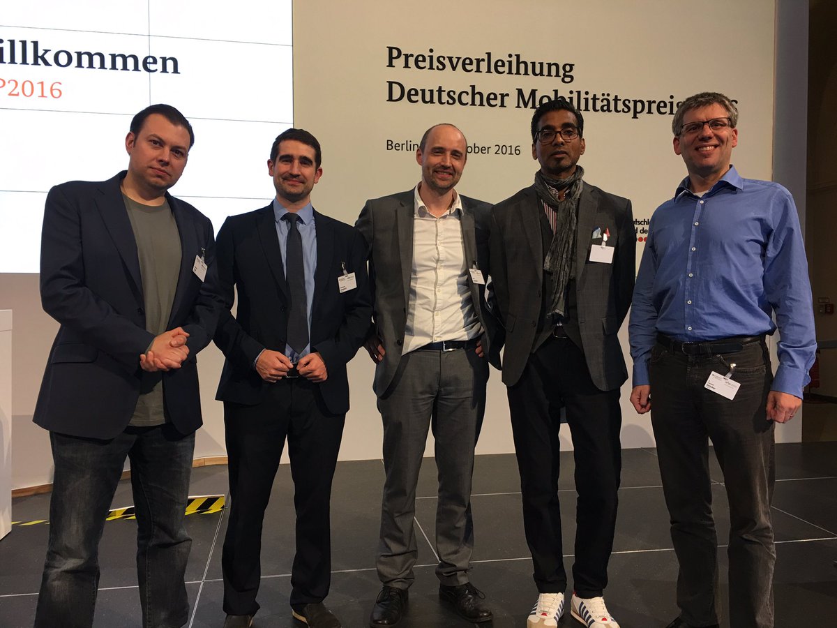 CarstenStoecker's tweet photo. We are here at German Mobility Award #DMP2016 to celebrate #Mobility, #Blockchain &amp; #Demos https://t.co/BDSVaeTnAo https://t.co/OgNDVjn0kR