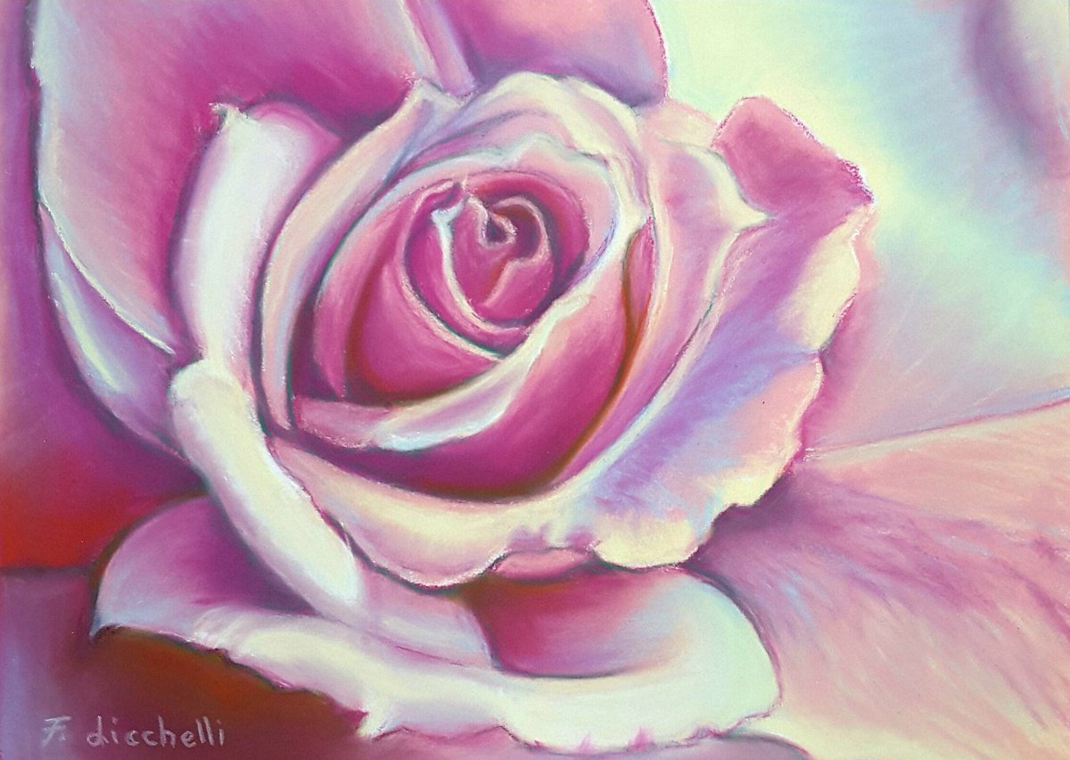 axenar's tweet photo. Pastel drawing rose, fuchsia rose - Original soft pastel on Pastelmโฆ https://t.co/a7lkKKDBCd #paintings #RosePicture https://t.co/u50G6Pwyol