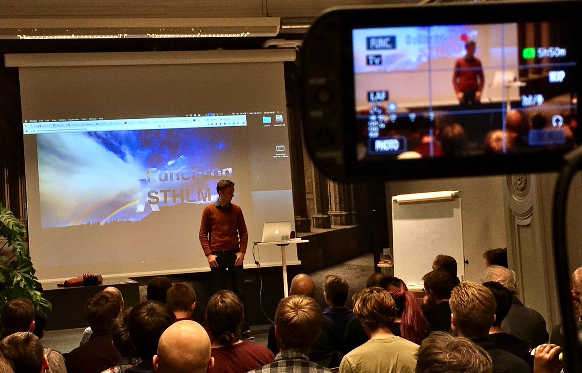 opbeat's tweet image. We&apos;re up in Stockholm tonight at @Dynabyte HQ recording the @funcprogsthlm ReactJS + Redux meetup. Videos coming soon! #sthlmtech