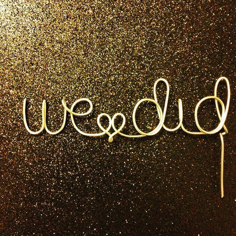 AutumnAnemone's tweet photo. We Did : Wire Cake Topper https://t.co/rowsbaY9lK #Etsy #wedding #Wedding https://t.co/uREWcppbsr