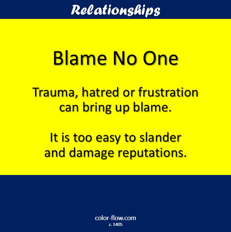 colorflow's tweet image. Blame No One - color-flow-heal.blogspot.com