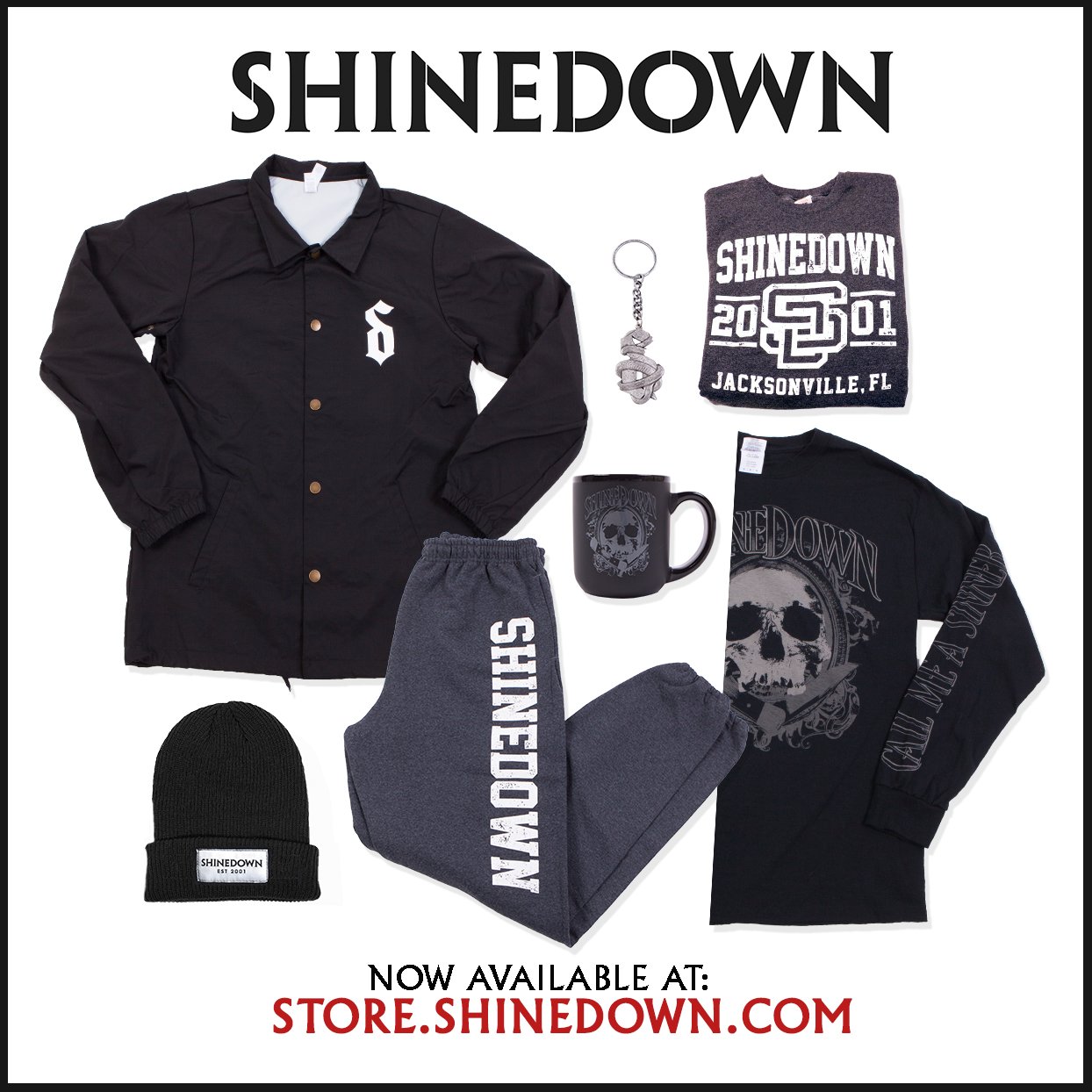 shinedown merch