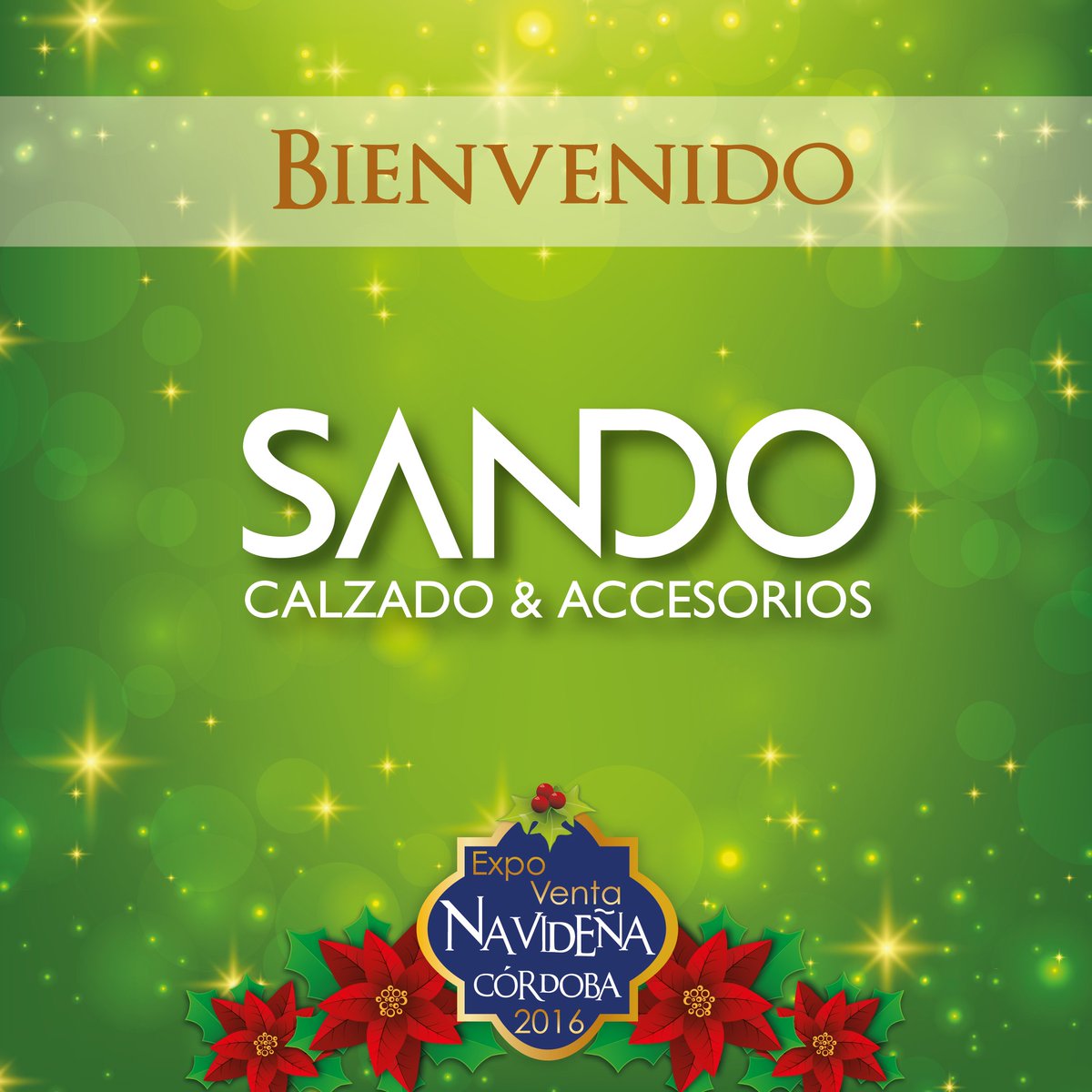 ExpoVentaNav's tweet photo. Damos la bienvenida a calzado y accesorios Sando, la moda que se llevan en los pies. Expo Venta del 2 al 4 de diciembre. Arena Córdoba. https://t.co/z0dZ5k9rPw