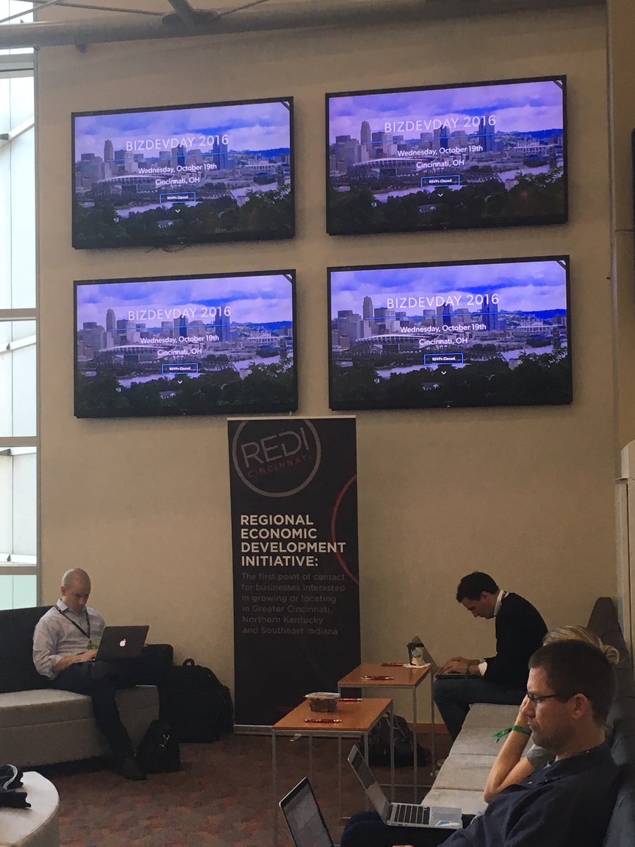 GrowCincyUSA's tweet photo. REDI is a proud support of #BizDevDay at @TechStars #FounderCon #StartUpCincy https://t.co/jy4cLBE0o3