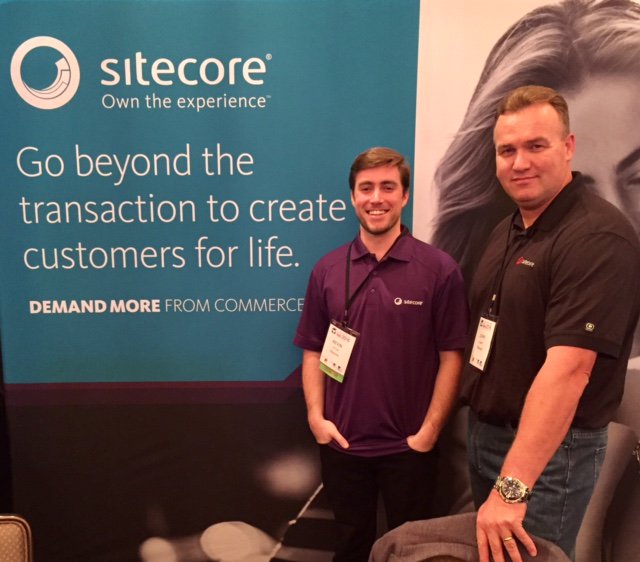 Sitecore's tweet photo. #RetailWest16 attendees: Come swing by Sitecore's booth in the exhibit hall on the third floor and learn how to create customers for life. https://t.co/9D9VZ7he33