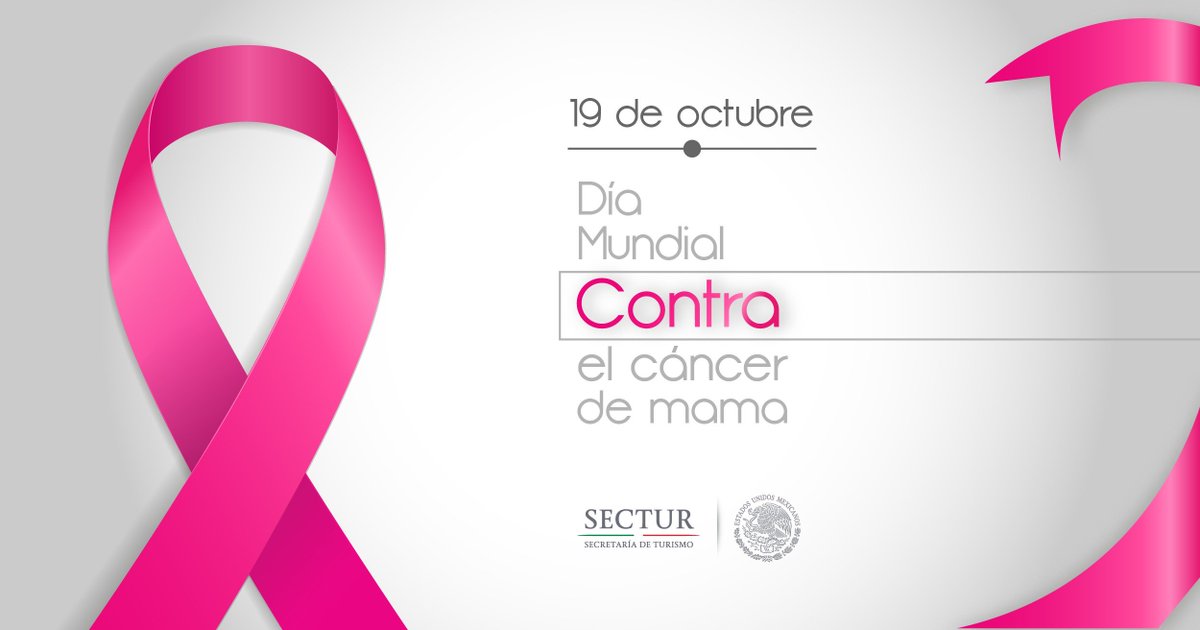 SECTUR_mx's tweet photo. 🎀Este #DíaContraelCáncerdeMama te invitamos a explorarte y a unirte a la lucha🎀
#MiLuchaEsRosa
#GéneroSECTUR https://t.co/oJhC0LO6U2