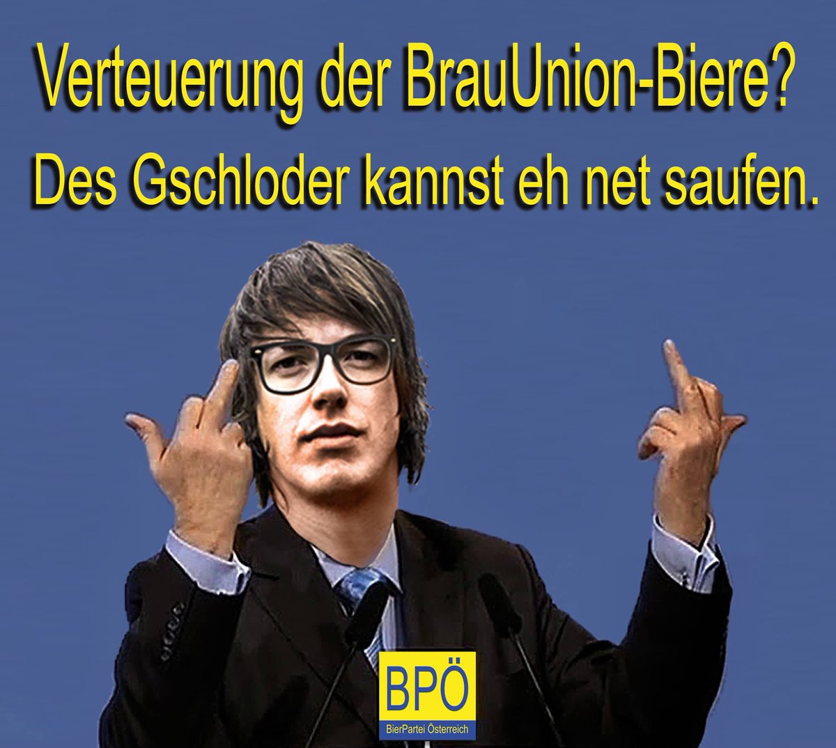 TURBOBIER's tweet photo. Wenn ma uns ehrlich sind ... @brauunion #bierpreise #bier #beer #brauunion #preissteigerung #prost #gschloder @ZIB100 https://t.co/mKtOGNsQCd