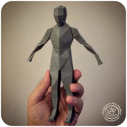 gamedesigners's tweet photo. Miriam Llorca Fdez-C: 3D Print :) #3DPrint #3DPrinter #Lowpoly #Character #LowpolyCharacter #SilverPLA… https://t.co/ZW29SrE0ZE https://t.co/T2yu0tGcNk