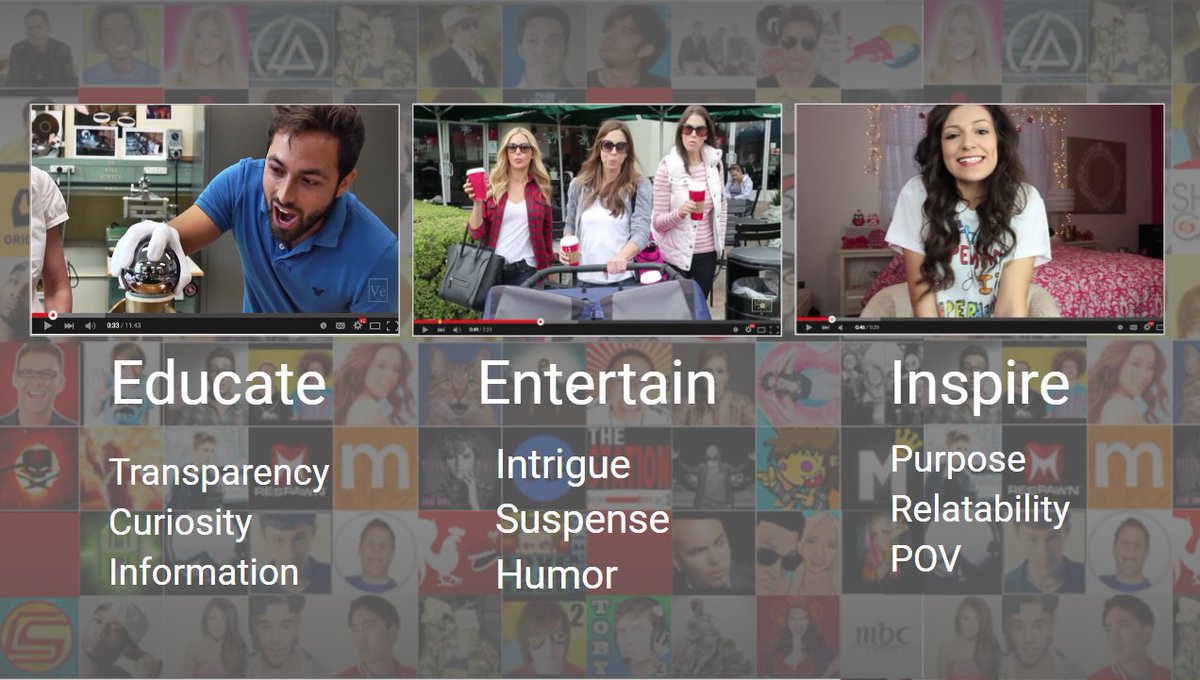 GranularPPC's tweet photo. How you should focus your #content on #YouTube. #VideoMarketing #AMAMilwaukee https://t.co/BImkNLe4Gw