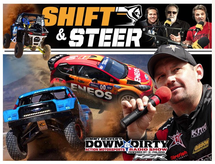 ShiftSteerMedia's tweet photo. This weeks #podcast goes #offroad with @JimBeaver15 of the #down&amp;dirty show we talk #rallycross #trophytrucks #utv action and even #boats https://t.co/4RDP5lXpZi