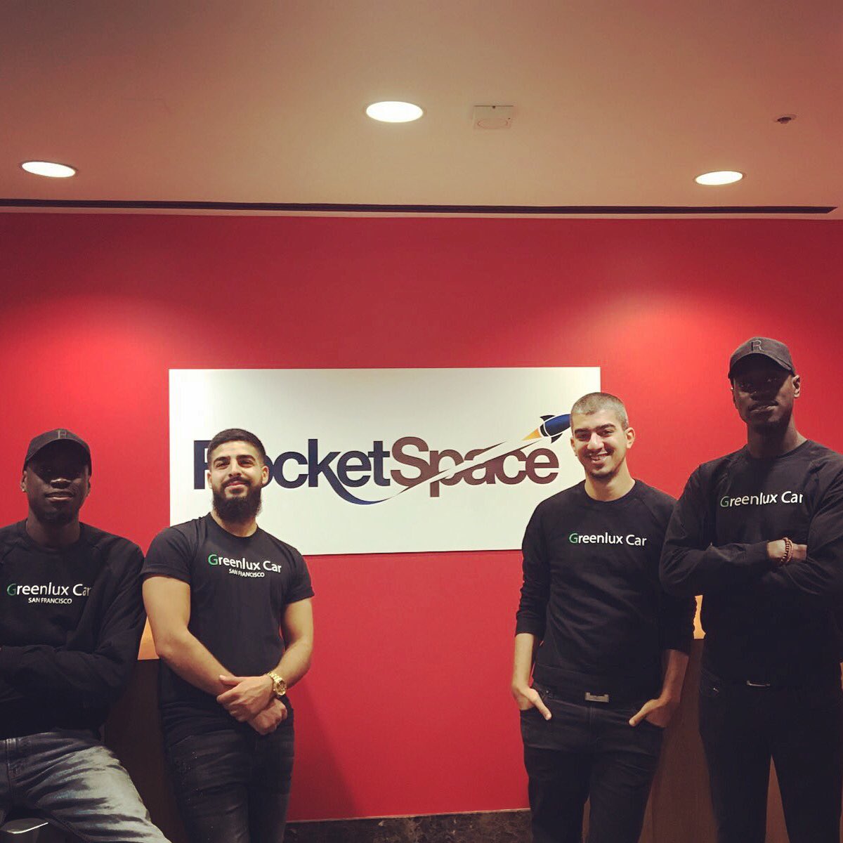 GreenluxCar's tweet photo. One part of @GreenluxCar team at @RocketSpace tech campus in San Francisco ! https://t.co/Ljzmq8Y7DZ