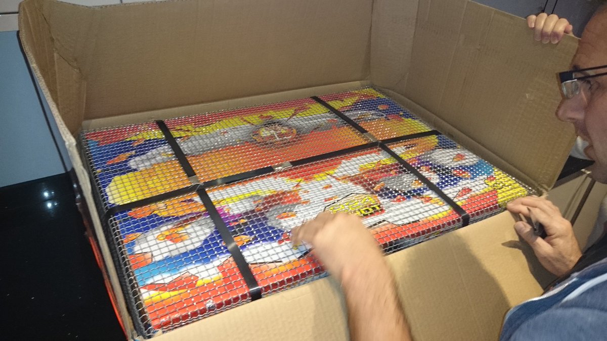 SwipeMediaA2's tweet photo. Getting ready for bombfire night and new year #computing4wc #fireworks https://t.co/cLoHFBNJ2C