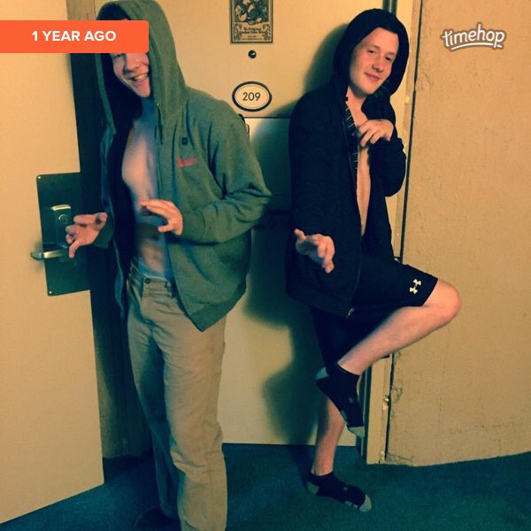 rickimosbobimos's tweet image. This came up on my Timehop so #BButton