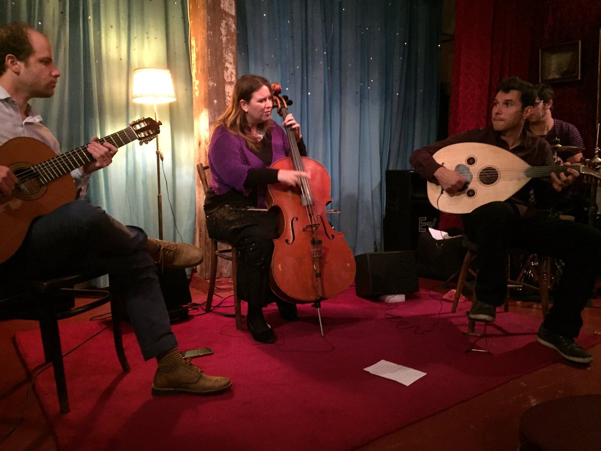 TunedInLDN's tweet photo. Wow @MelangeColl are just warming up and sounding fabulous!!! @sandsfilmscine #SE16 Tonight 7.45pm, join us. https://t.co/B79KppkOqP