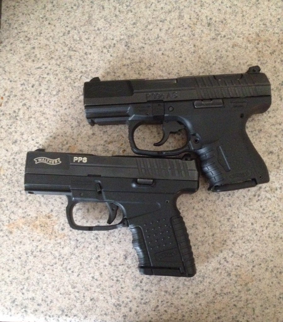 armedveteran19d's tweet photo. #WaltherWednesday #pps #p99c #his&amp;hers #9mm #wcw @WaltherFirearms #couplesthatwalthertogether #waltherbanner https://t.co/Lp5TzQmiQM
